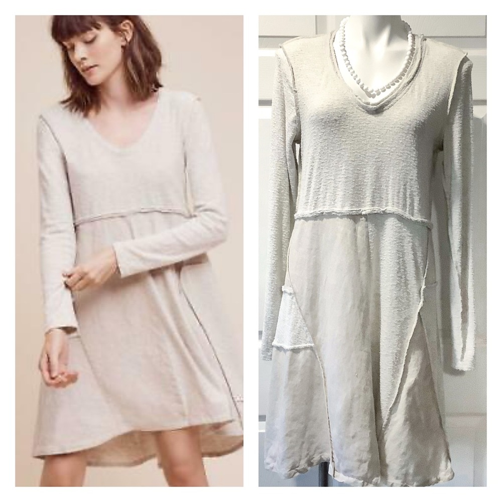 Anthro Maeve Lagenlook Northward Swing Dress